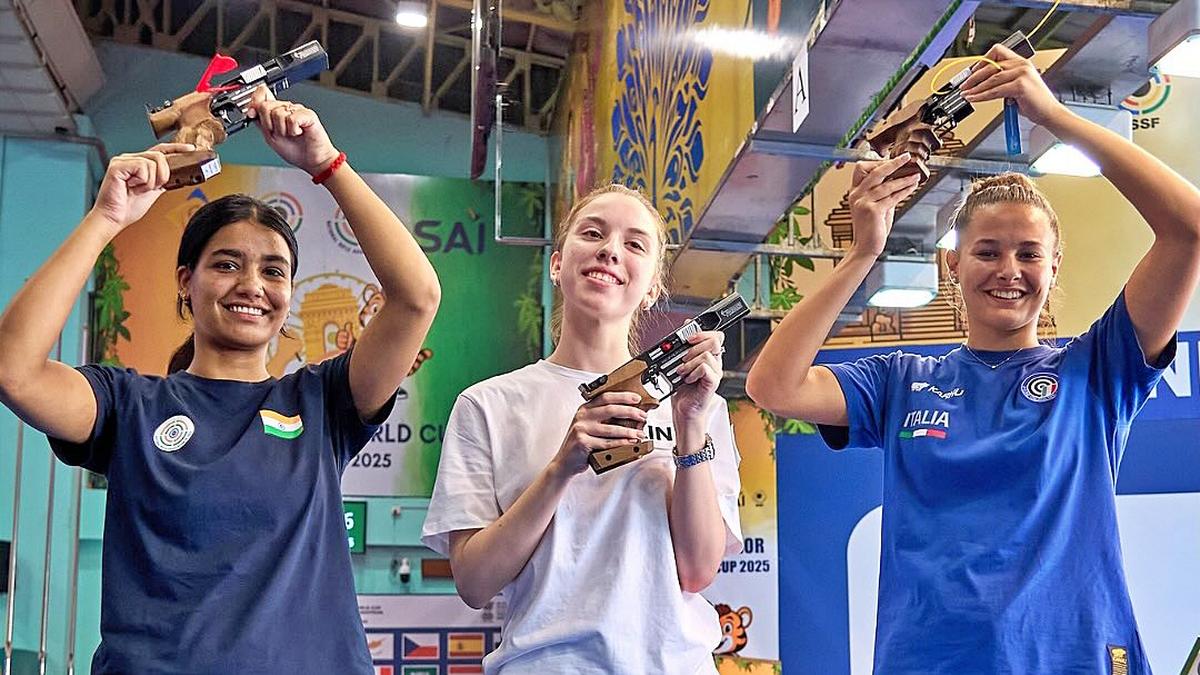India Shines at ISSF Junior World Cup with 26 Medals