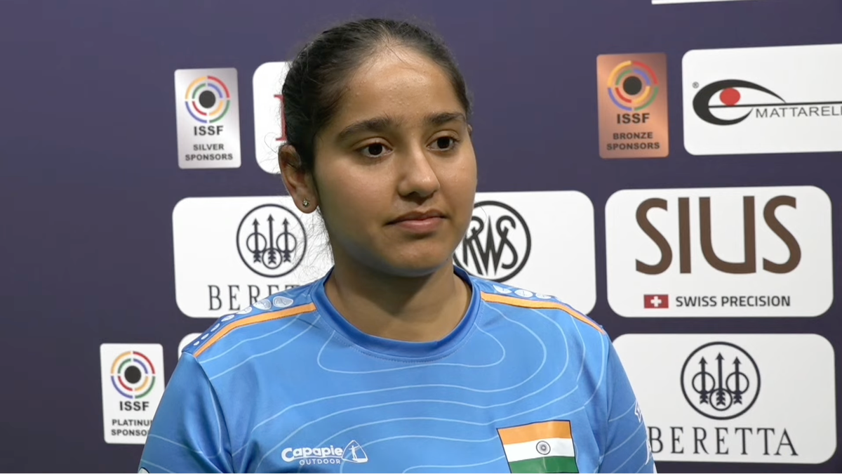 Simranpreet Strikes Gold at ISSF World Cup Final, Equals Record