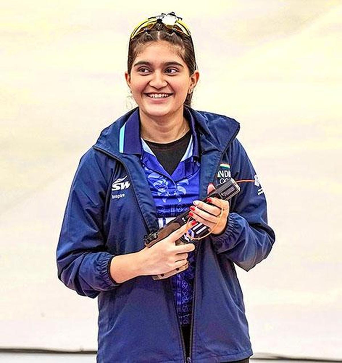 Esha Singh Smashes 25m Pistol World Record in Munich